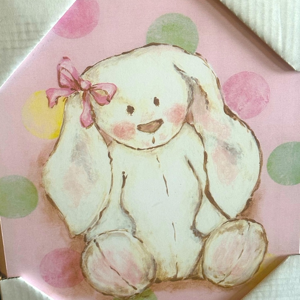 Artwork for baby’s nursery of child’s room. 11.5 x 15 inches.
